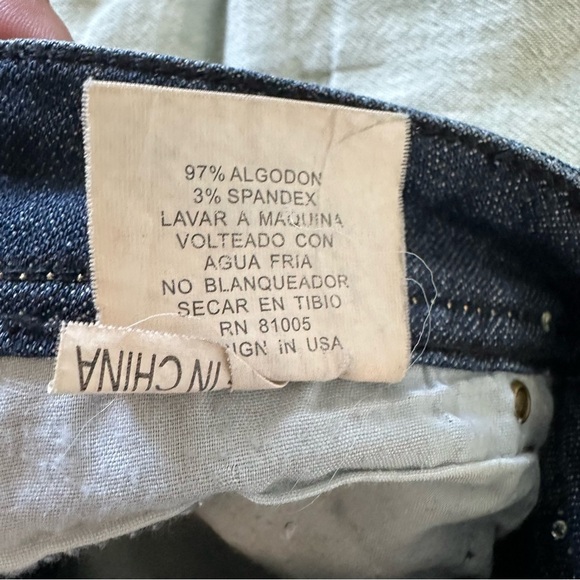 LA Idol Y2K Women’s Juniors Embellished Bootcut Jeans Size 1 - Picture 6 of 11